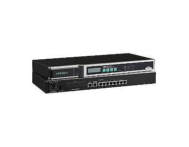 NPort 6650-8-48V - 8 ports RS-232/422/485 secure device server, 48VDC by MOXA
